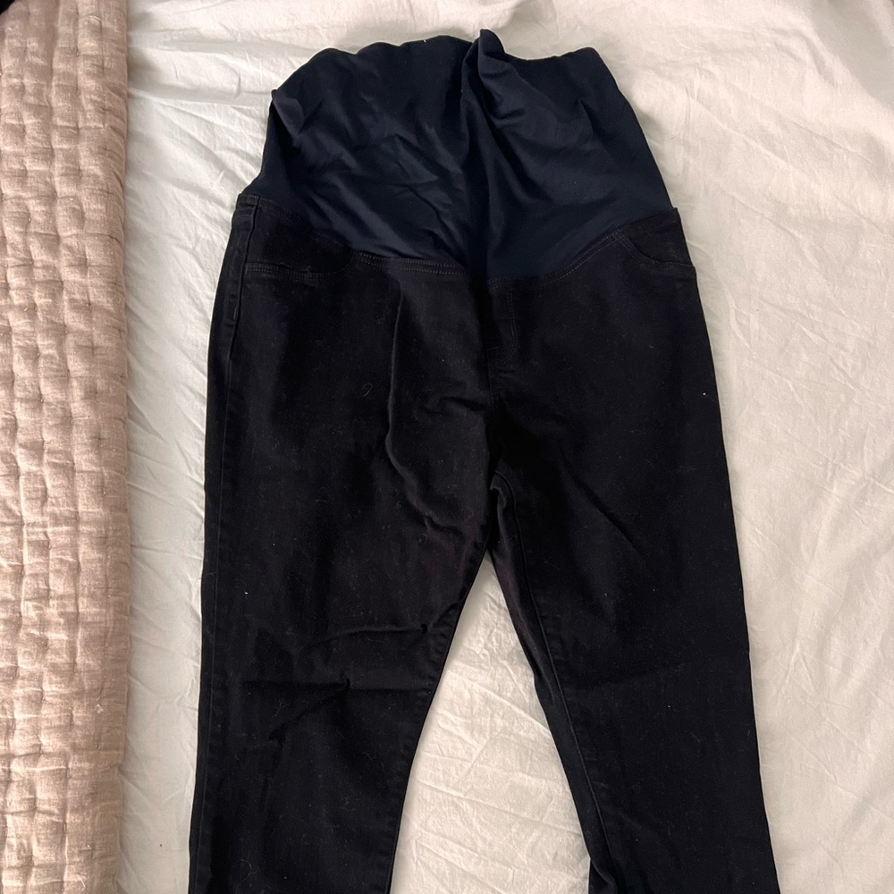 Maternity Dress Pants with Belly Cover
